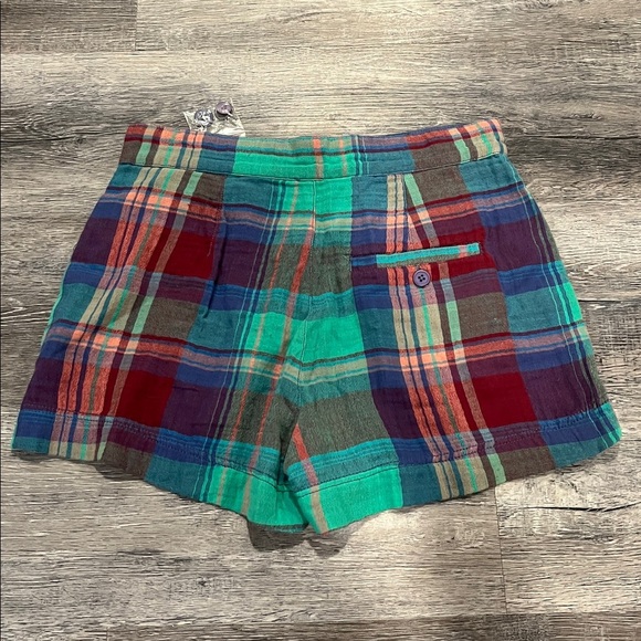 NWT Free People Isla Plaid Shorts Size 4 - Picture 9 of 9